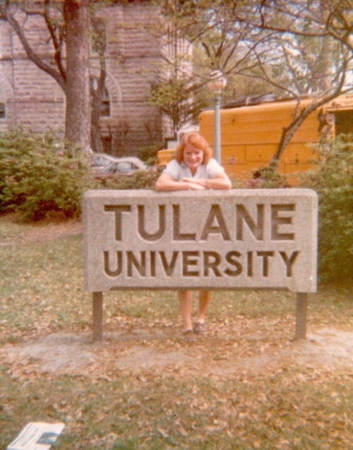 Emily.1982
In the fall of 1981, I left Atlanta for New Orleans to attend Tulane University.
For Amy and me, it was a given that we would both be going off to college somewhere. At that time, of course, we had no idea we would both end up transferring...