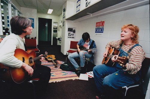 Nanci, Amy, Emily Voters for Choice Benefit, Dallas 1998
Photo by Jennifer Warburg