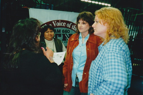 IG's with The Voice of the Navajo Nation. 660 KTNN-AM Window Rock, AZ, Honor the Earth 2000