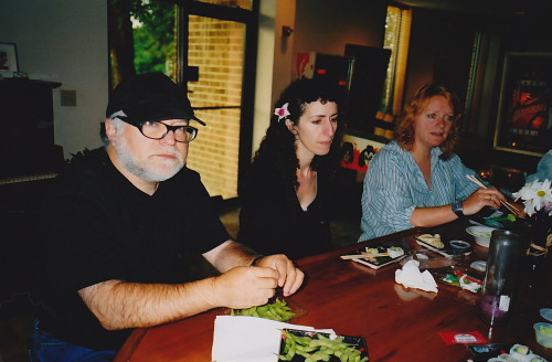 Peter Collins.Carol Isaacs.Emily at Tree Studio, Atlanta 2003. All that We Let In